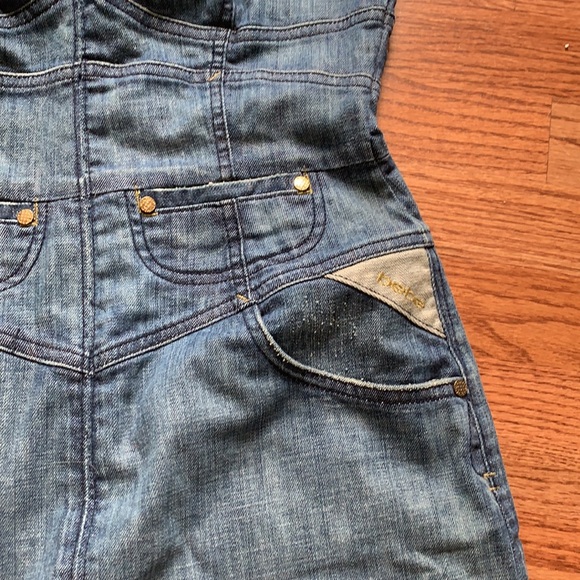 Bebe Jean Dress - Picture 2 of 9